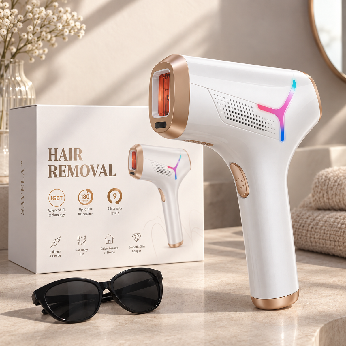 IPL Hair Removal Device