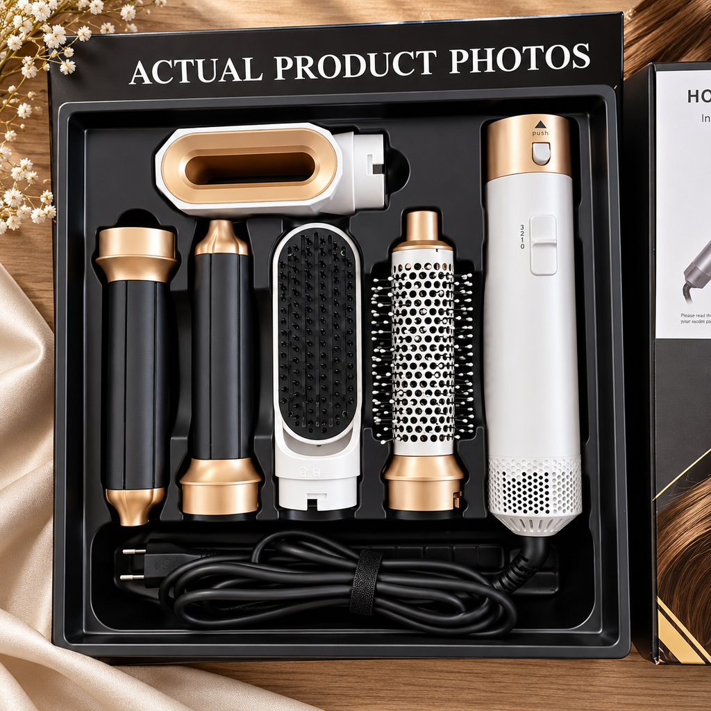 5-in-1 Air Styler & Hair Dryer Brush