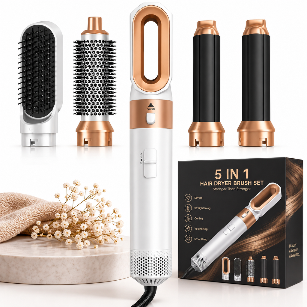 5-in-1 Air Styler & Hair Dryer Brush